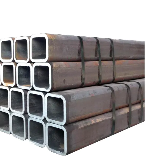 iron tube casing pipe oil and gas pipes hone seamless carbon black steel pipe mild square steel tube